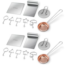 廚房藝術 Dalgona 製作 9 件套, 混色, 2組