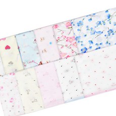 순면 엠보 가제 손수건 10매세트 순면가제손수건 순면손수건 면가제수건 가제손수건