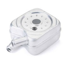 歐馬國際 引擎機油冷卻器 適用於 A4 A6 GOLF T4 T3 VENTO 歐洲副廠 068117021B, 1個, 單冷卻器
