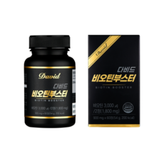 다비드 비오틴부스터, 60정, 5개