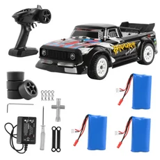 ESP 안정성 시스템 통합 가능 프론트 라이트 100m 범위 RC 레이싱 카 장난감 40 km/h 스턴트 1:16 체중계, 01 China Mainland, 02 Car With 3 Battery