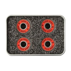 옐로우 재킷 프리미엄 스쿠터 베어링 킥 608 ABEC 9 봄버 블루 4개입, 1, 빨간색