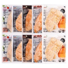 풀토래 훈제 닭가슴살 맛보기 세트 10팩 100%국내산 식사대용, 10개