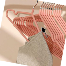 바지걸이헹거 토토행거 미끄럼방지 집게바지걸이, 신발걸이10P, 실버아동용K