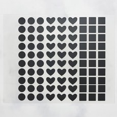 모벨릭 실리콘 스티커 논슬립 미끄럼방지 패드, 블랙, 1개