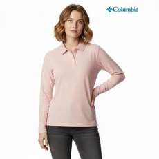 {매장정품} 컬럼비아 독점특가여성흡습성소재 Cone to Forest 폴로 긴팔 티셔츠_C33YL6262679 1246806