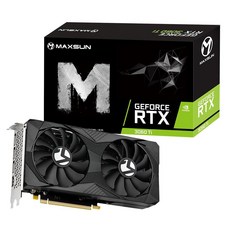 Maxsun 그래픽 카드 지포스 RTX 3060 Ti OC Edtion 8G Vidoe 게이밍 컴퓨터 Copmputer PC PCI Express 4.0 x16 HDMI 2.1