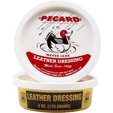 가죽 케어 영양 쇼파 구두 드레싱 6온스 - 오일 태닝 크롬 이국적인 가죽을 위한 방수 및 다목적 컨디셔너 세정 컨디셔닝 보존, 1개