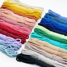 마크라메 우동끈 소분실 스트링실 소분실, 1개, 페일그린1m