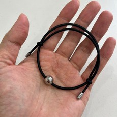 호신용 머리끈 팔찌 호신용품 호신 무기 여성 무기, 블랙구슬, 1개