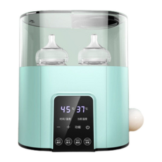 NUBITE 奴比特 智慧二合一溫奶器消毒器, 綠色, 1套