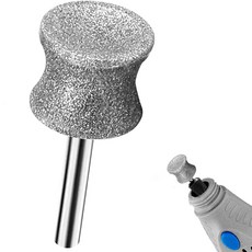 다이아몬드 개 네일 그라인더 부착물 드멜 및 대부분의 브랜드를 위한 1/8인치 비트 교체 헤드 비트와 호환되는 고양이 반려동물 케어 더 빠른 연마, ShapeB 80#, 1P