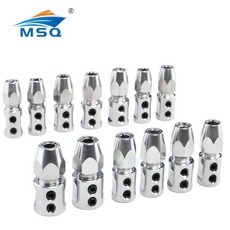 RC 보트 유연한 커플링 좌우 스테인레스 스틸 플렉스 콜릿 84.76mm 4/3.8/3.18mm 3/2mm, 25 3.18mm to 4mm 001