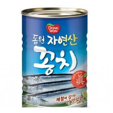 꽁치캔 동원 300g, 1개
