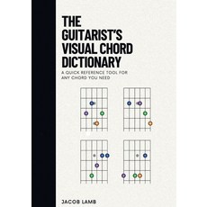 (영문도서) The Guitarist's Visual Chord Dictionary Paperback, Jacob Lamb, English, 9798869049575