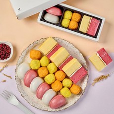 [떡보의하루 본사] 답례떡 초롬2-4호 전국150여개 매장 직접배달, 143g, 20개