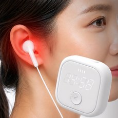 아나파 귀 적외선 조사기 가정용 근적외선 온열 온열기, 화이트, ANAPA-IR01 화이트, ANAPA-IR01