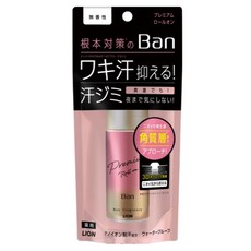 LION 獅王 Ban 高級滾珠防水無香型, 1個, 40ml