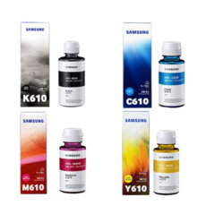 삼성 정품잉크 INK-K610 SL-T1670W T1670FW J1560 J1563 J1565W, 1개, 노랑