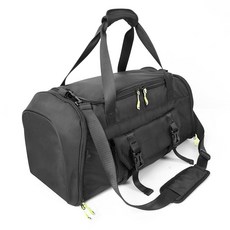 Moysoon MOYSOON 남성 및 여성용 소형 체육관 가방 - 신발 수납 공간이 있는 더플 백 여러 포켓 습식/건식 공간 여행 피트니스 운동 스포츠에 적합(블랙)