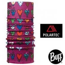 【BUFF】約會時刻》刷毛保暖防風 頭巾 Polartec 圍脖 刷毛帽 頸圍 登山滑雪賞雪 圍巾 面罩 113145, 1個
