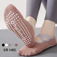 MGN공식 여성 요가 양말 미끄럼방지 5종세트