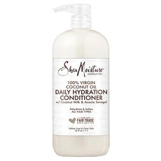Shea Moisture 初榨椰子油日常保濕潤髮乳 所有髮質適用, 1個, 1L