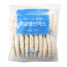 비비수산 한성 흰살생선까스H, 1개, 1.2kg