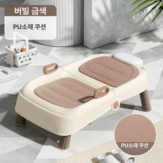 샴푸의자 노인 접이식 샴푸 목욕 1개, 커피색일반PU