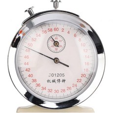Fafeicy 기계식 스톱워치 02초 눈금값이 있는 60초 대형 다이얼 디스플레이 컴팩트한 디자인으로 달리기 및 스톱워치용, Fafeicy 기계식 스톱워치 02초 눈금값이 있는 6