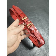 頭層牛皮植鞣革肩帶包帶 寬1.0cm 長110cm
