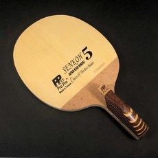 【雙兵桌球】 PP桌球拍 【Pro Pro】閃光5號-X 日式丸型直拍, 1個, 94 +/- 1g