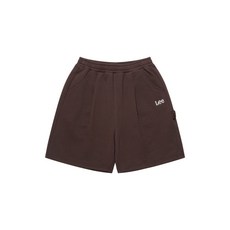 매장정품 리 LEE KIDS 에센셜 버뮤다 4부 저지 팬츠 브라운 LK2602JP01BR 657689