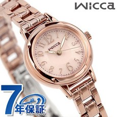 KH9-965-91 CITIZEN wicca 시티즌 위카 솔라 손목시계 브랜드 레이디스 핑크 골드