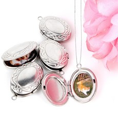 악세서리 엔틱무드 스테인레스 사진 액자 팬던트 장식