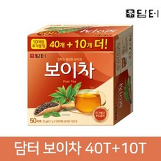 담터 보이차 40T 식품 > 커피/차 티/전통차 허브차/꽃차 마테차, 700mg, 40개입, 1개