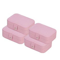 베어플 쥬얼리 박스 악세사리 보관함, 4개, 핑크