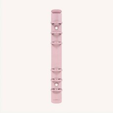 학생 직장인 기록용 A6 컬러 6공 바인더 다이어리 핑크색 링