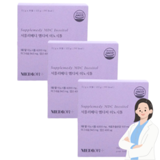 메디온 서플리케어 엠디씨 이노시톨 30포 MDC 4000mg 엽산 비타민B, 3박스, 30회분