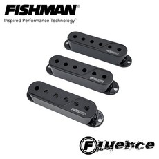 피쉬맨 Fishman 플루언스 Fluence Single Width Cover Set 싱글픽업 커버 세트 (Black), 1개, ACC-FLU-SWB