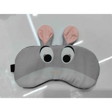 동물 수면 안대 냉온찜질 차광 아이 마스크 가정용 보호 액세서리, 토끼