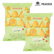 피코크 라이스칩 스윗칠리맛 100g, 2개