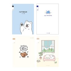 모닝글로리 초등 3-6 무제 23줄 노트 A.남아, 랜덤, 5개