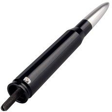 ONE250 50 Cal Caliber 불렛 스타일 안테나 닛산 - 프론티어 (1998-2021) 타이탄 (2004-2023) 로그 (2008-2021) 패스파인더 (2, 실버