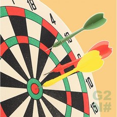 지투앤샵 벽걸이형 미니 다트 다트세트