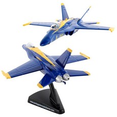 Daron Worldwide Trading F A-18C 호넷 블루 엔젤 1:150 차량, HORNET BLUE ANGELS