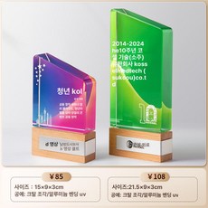 우드 트로피 일대일 송년회 기념품 대회 시상식 메달, 25, 기본 색상