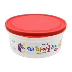 아모스 탱탱아이클레이, 빨강, 400g, 1개
