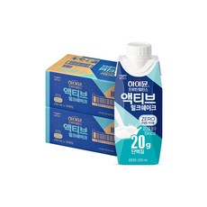 하이뮨 프로틴 밸런스 액티브 밀크쉐이크 ZERO, 250ml, 36개