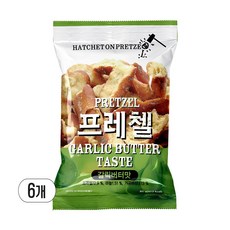 ㈜위너스 프레첼(갈릭버터맛) 85g, 6개